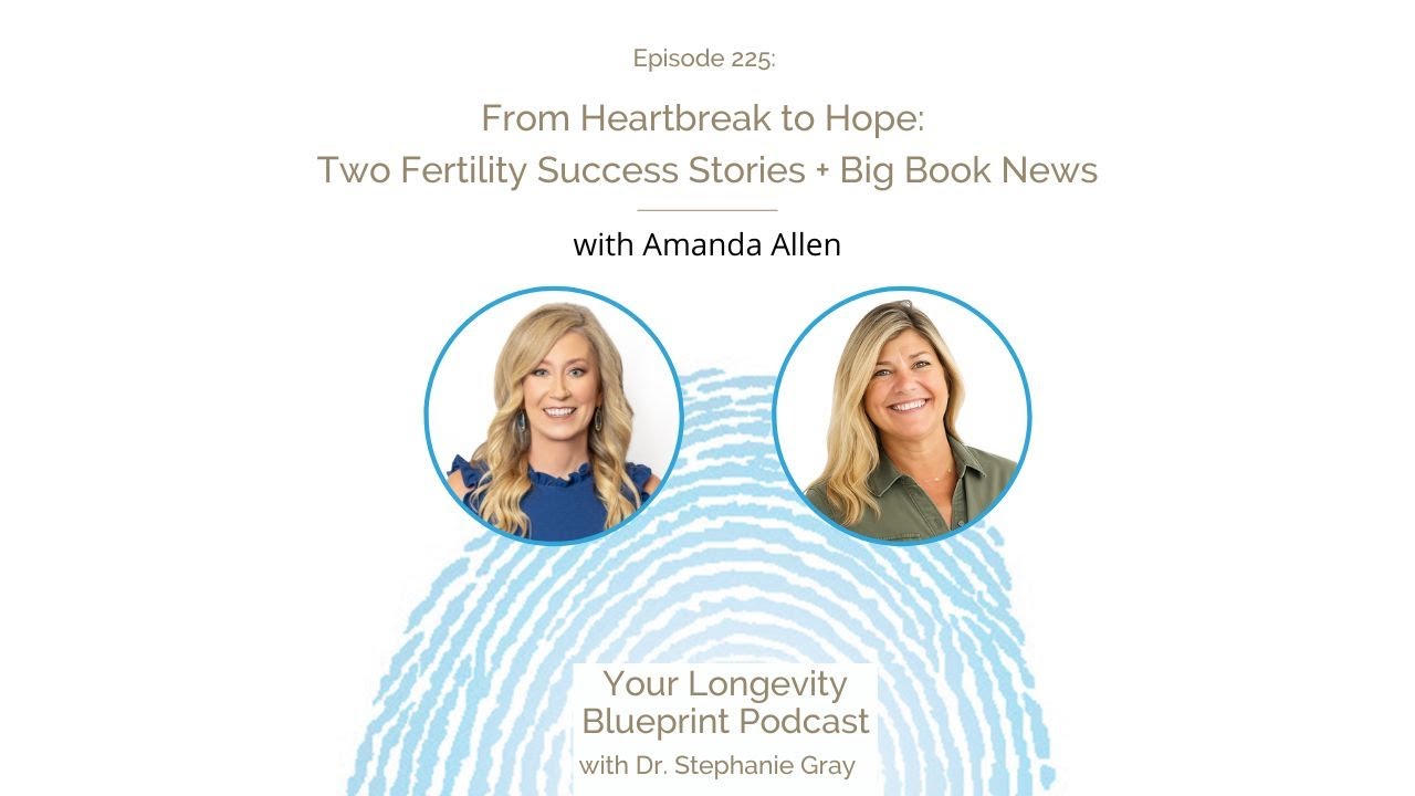 From Heartbreak to Hope: Two Fertility Success Stories + Big Book News with Amanda Allen