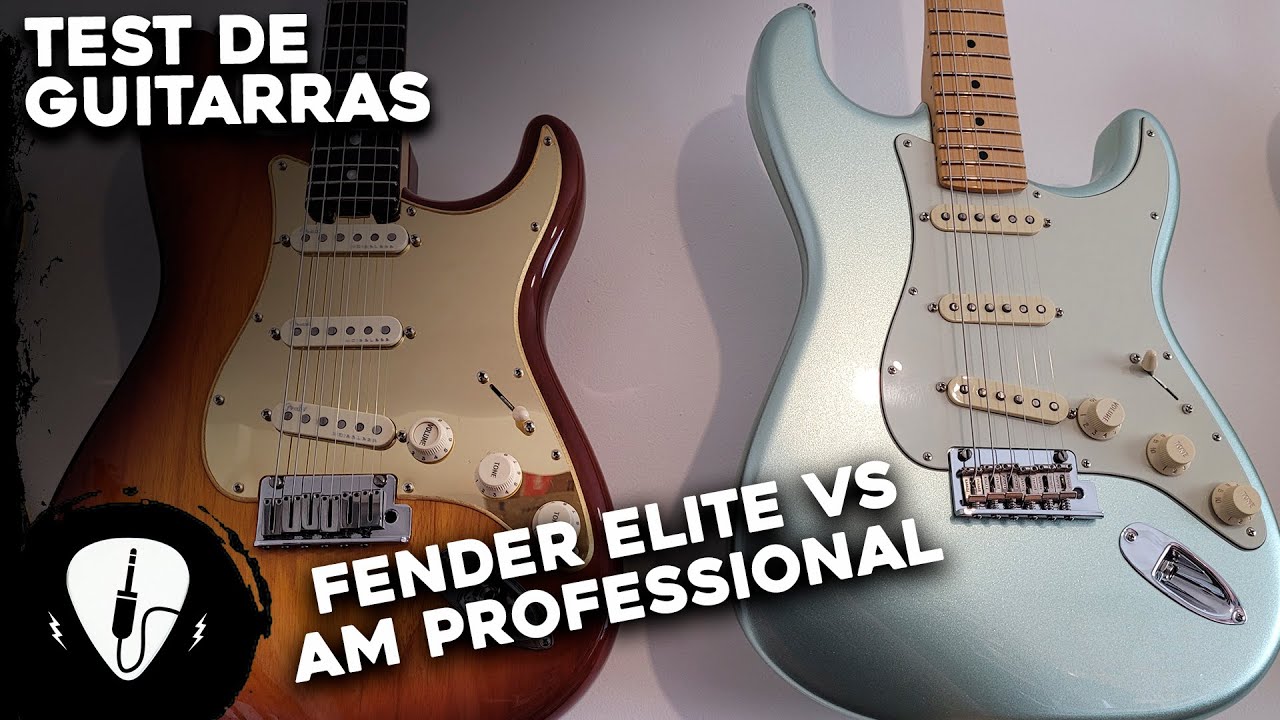 ¿Fender Stratocaster Elite Series o Fender Stratocaster American Professional?
