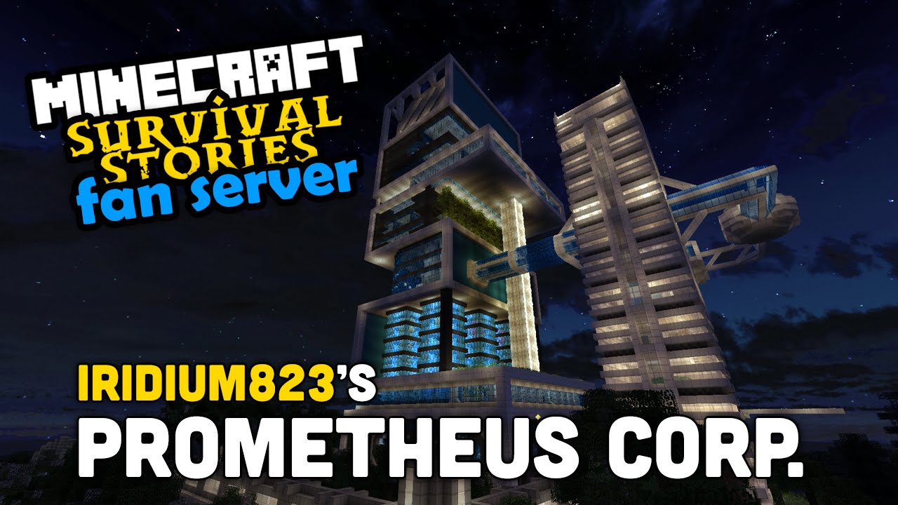 Fan Server Base Tours - Iridium823: Prometheus Corp HQ. - Build Showcase