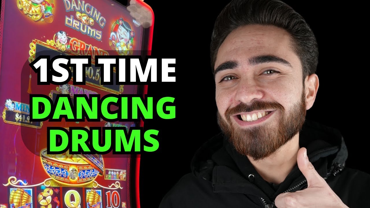 First Time Playing Dancing Drums Slot Machine