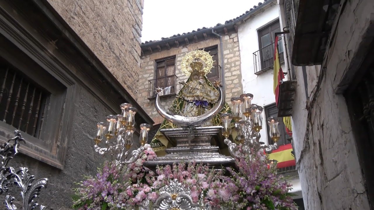 Virgen de la CAPILLA en ALMENAS Jaén 2024