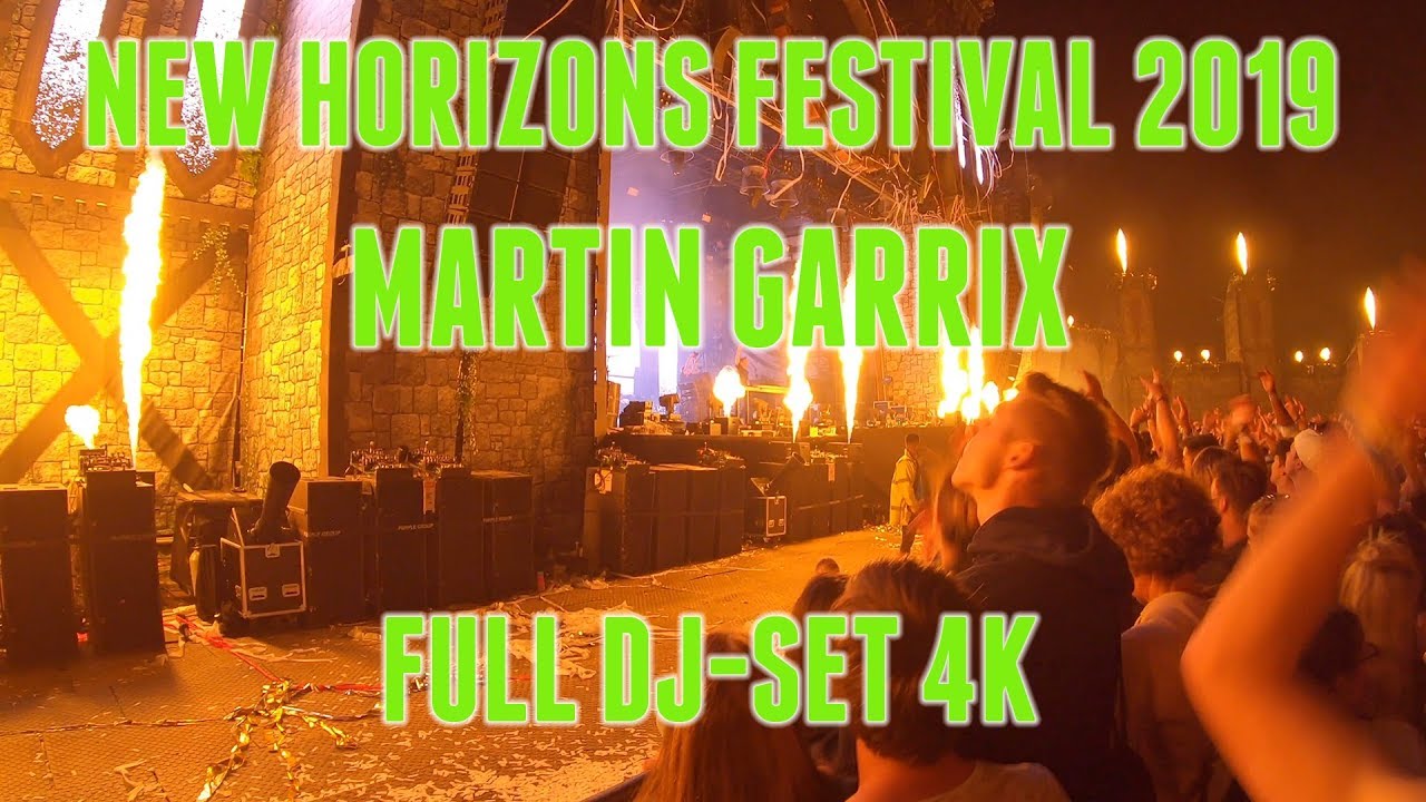 Martin Garrix @New Horizons Festival 2019 - Full DJ-Set 4k
