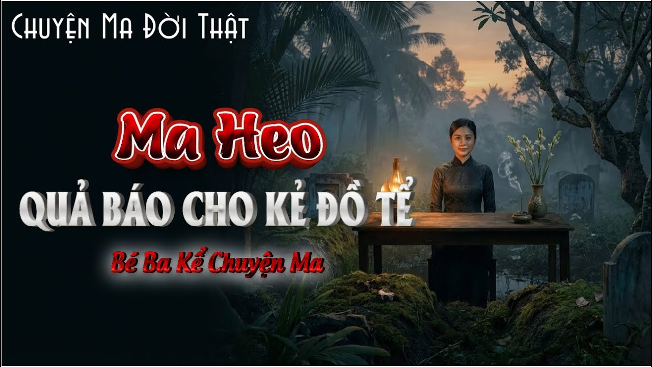 [Tập 29] Chuyện Ma Có Thật: HỒN MA HEO CỤT ĐUÔI BÁO OÁN - QUẢ BÁO NGHỀ ĐỒ TỂ  - Bé Ba Kể Chuyện Ma