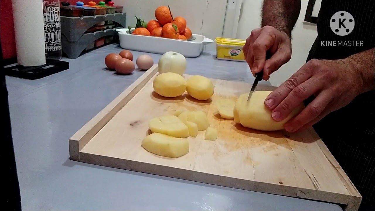 velouté de potimarron et marron tortilla de pommes de terre