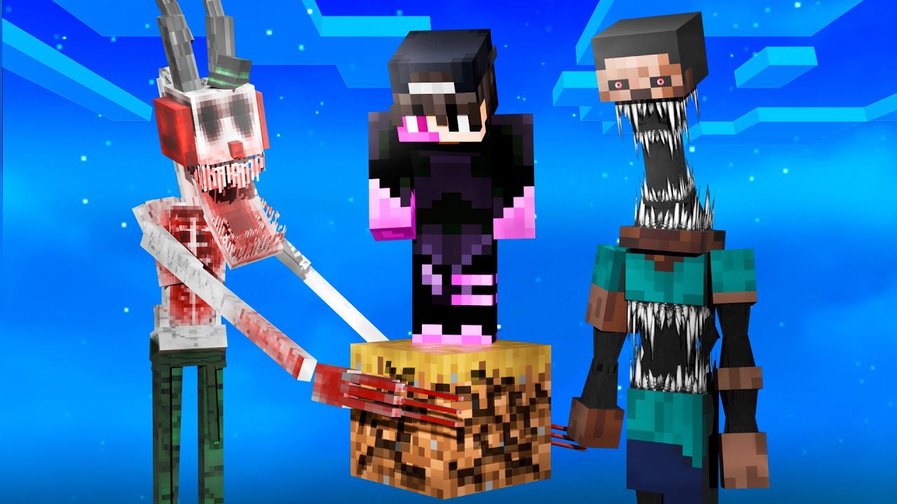 SOBREVIVÍ al OneBlock MÁS TERRORÍFICO de Minecraft