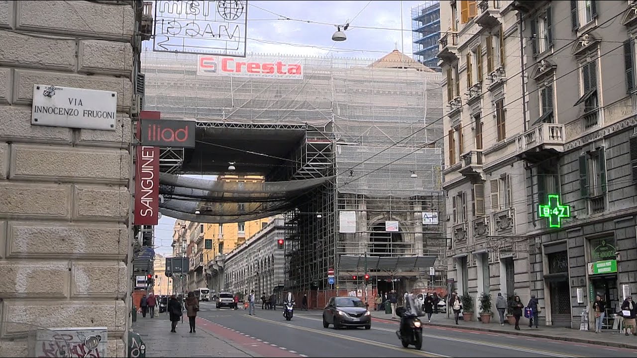 Sopralluogo al cantiere del Ponte Monumentale