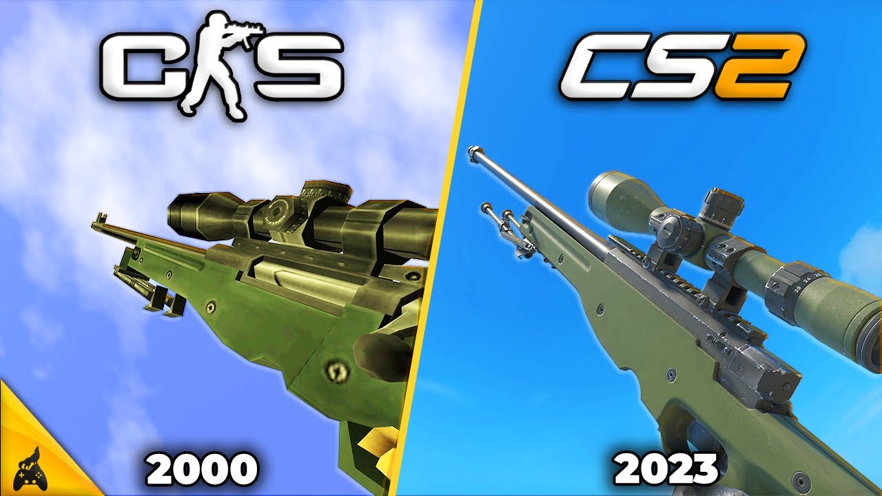 CS 1.6 vs CS2 - Weapons Comparison