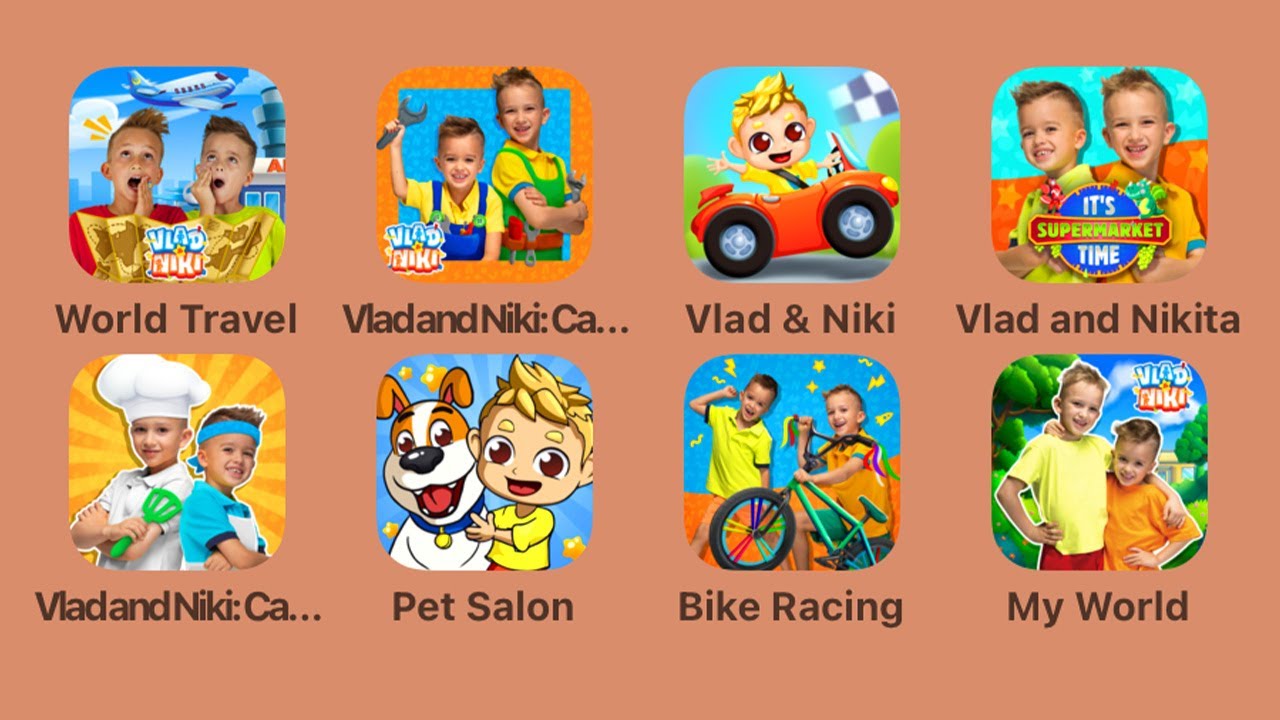 Vlad & Niki World Travel,Vlad & Niki Car Service,Vlad & Niki Cars,Vlad & Niki It's Supermarket Time