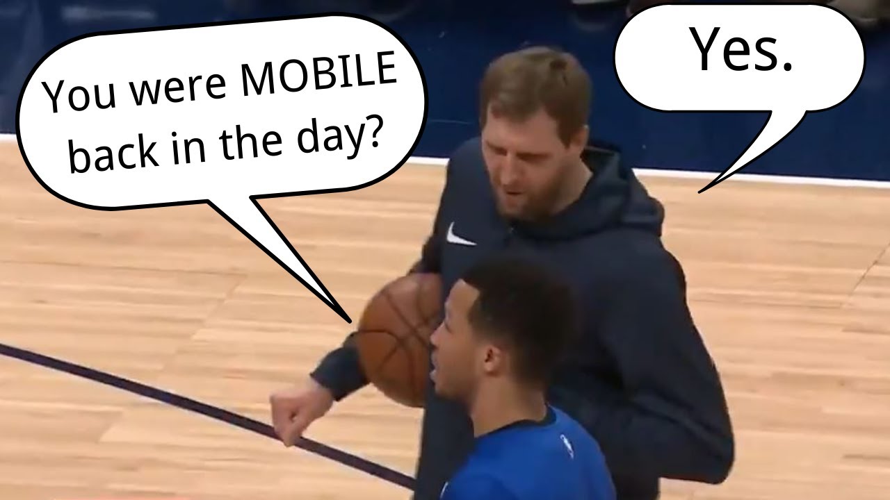 Just a Reminder How Agile & Mobile Young Dirk Nowitzki Was