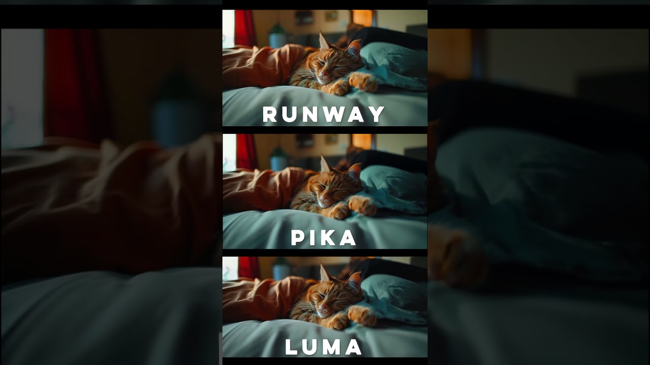 Comparing Runway, Pika and Luma&rsquo;s Dream Machine