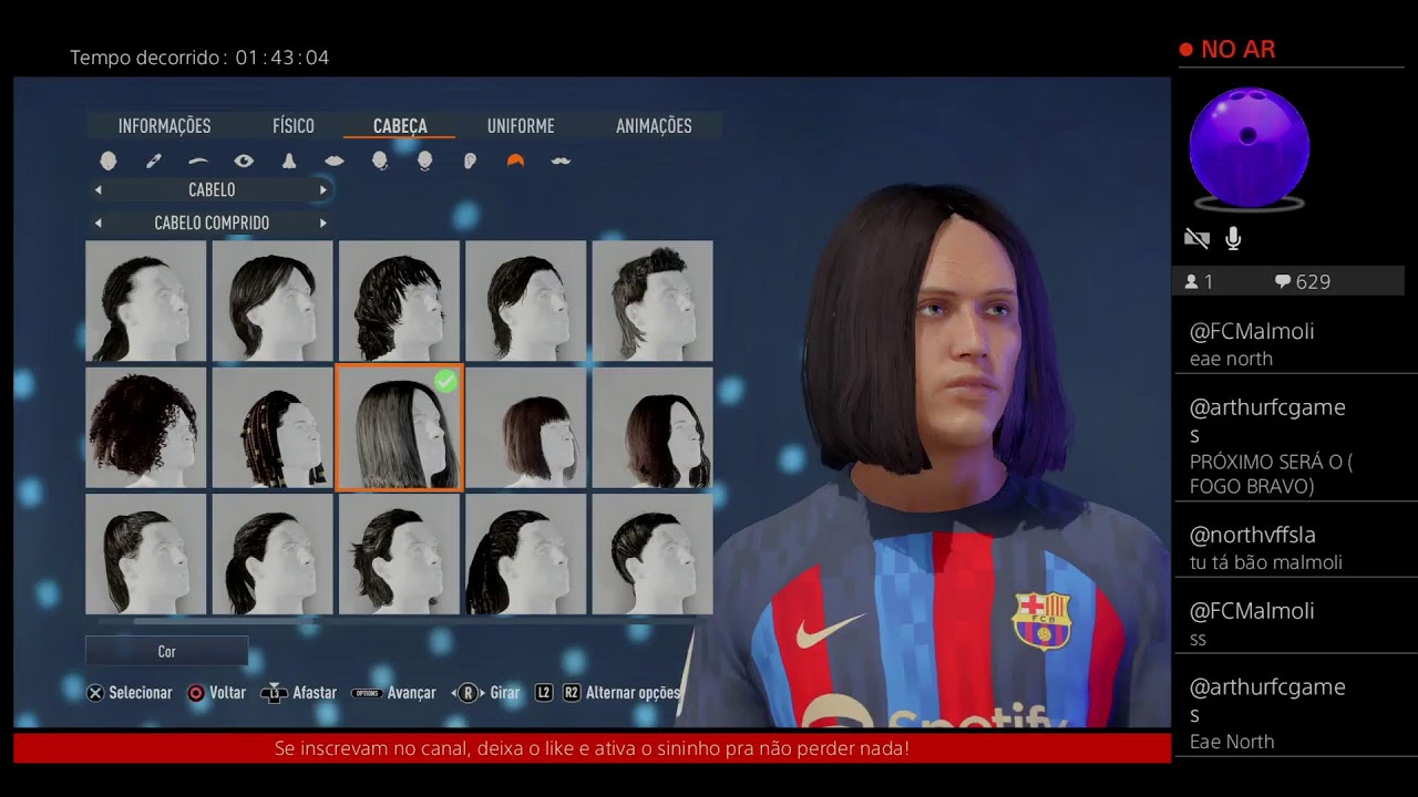 AO VIVO JOGANDO FIFA 23 MODO carreira treinador com Parma + Criar Jogadores