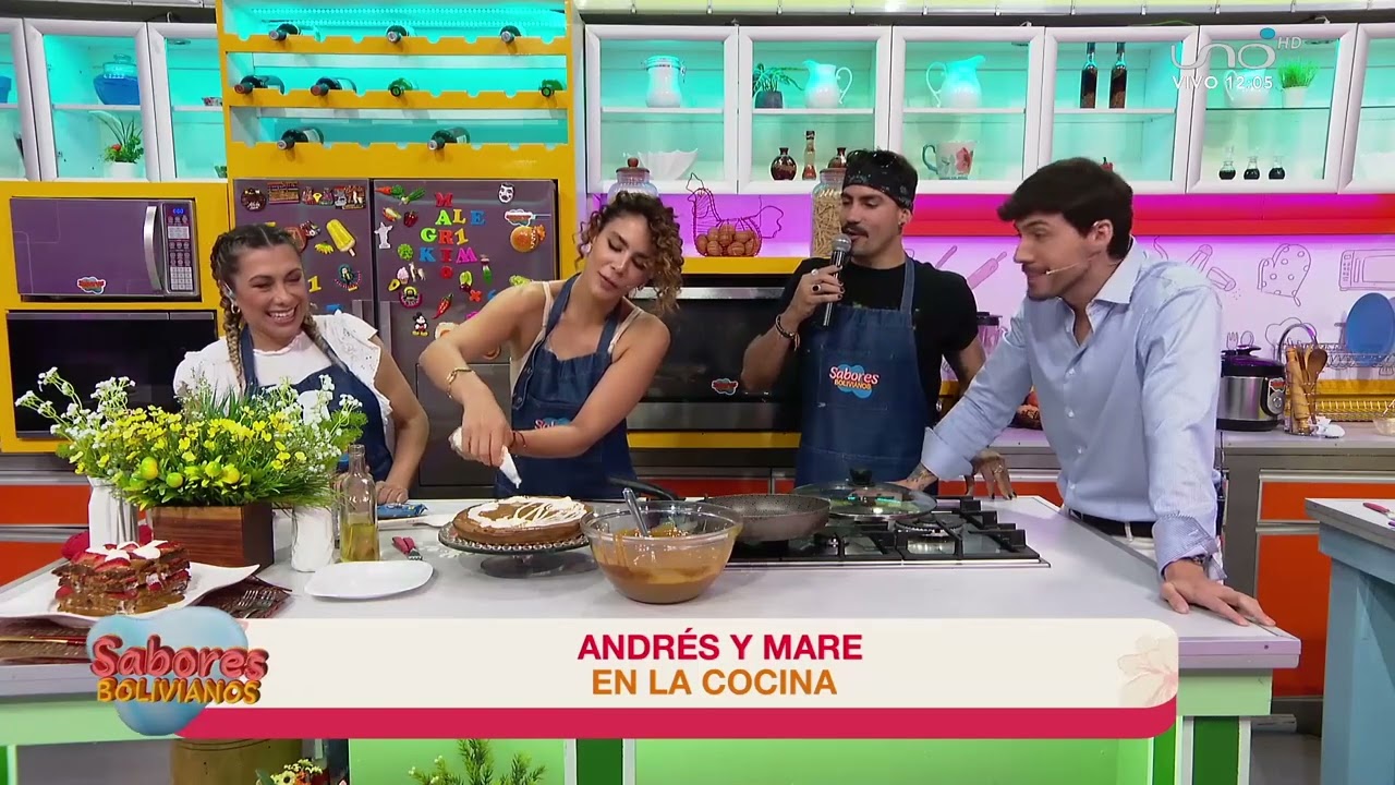 La pareja favorita nos preparó un riquísimo Panqueque