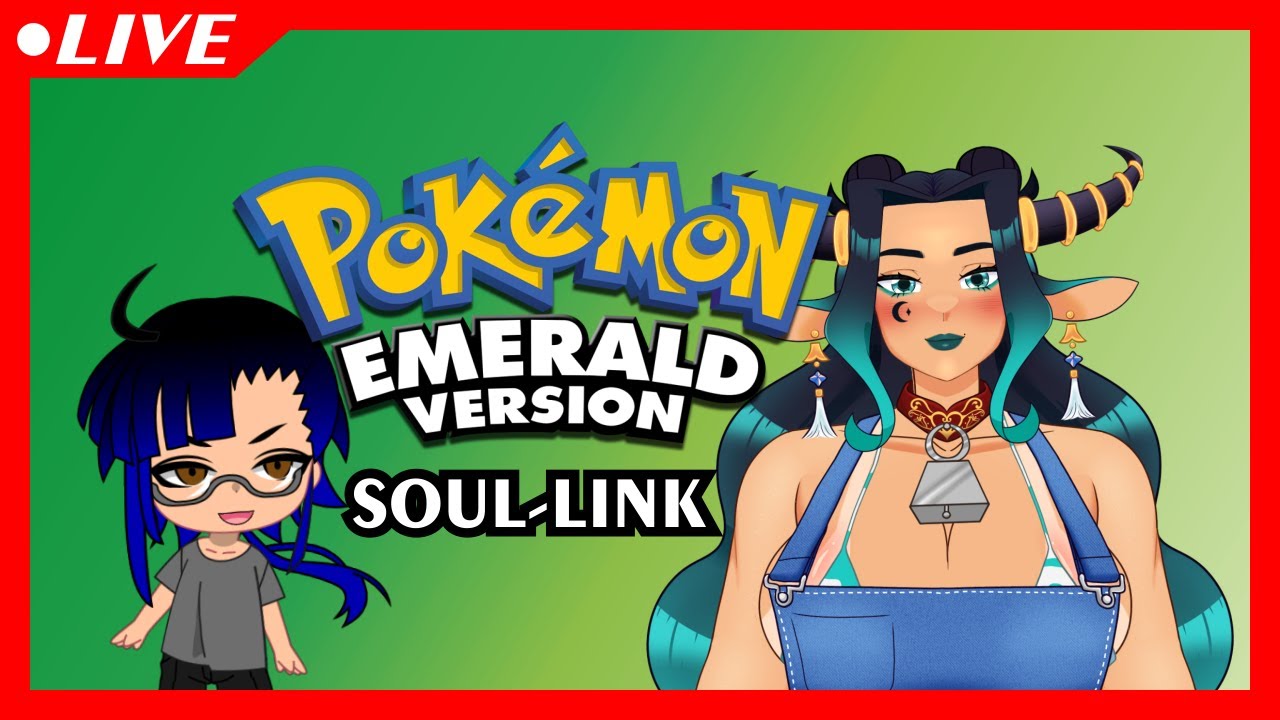 (18+) Pokemon Emerald Nuzlocke with @sushigiiri!! Def gonna one shot this, mhm!! Saturday Stream!!