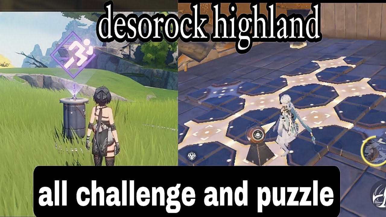 all challenge | puzzle desorock highland Wuthering Waves