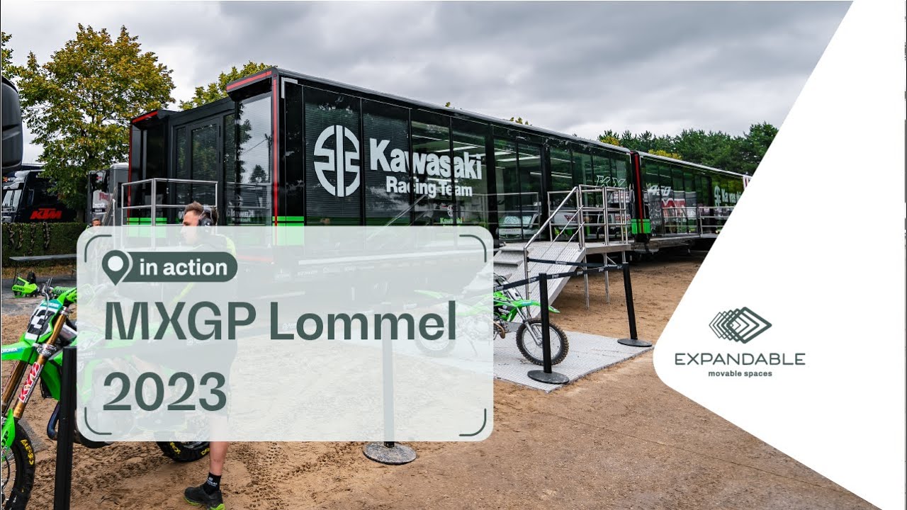 MXGP Lommel: Expandable Trailers Transforming the Racing Experience