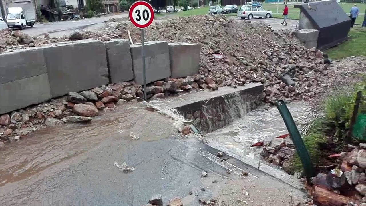 Casargo dopo la frana del 6 agosto 2019