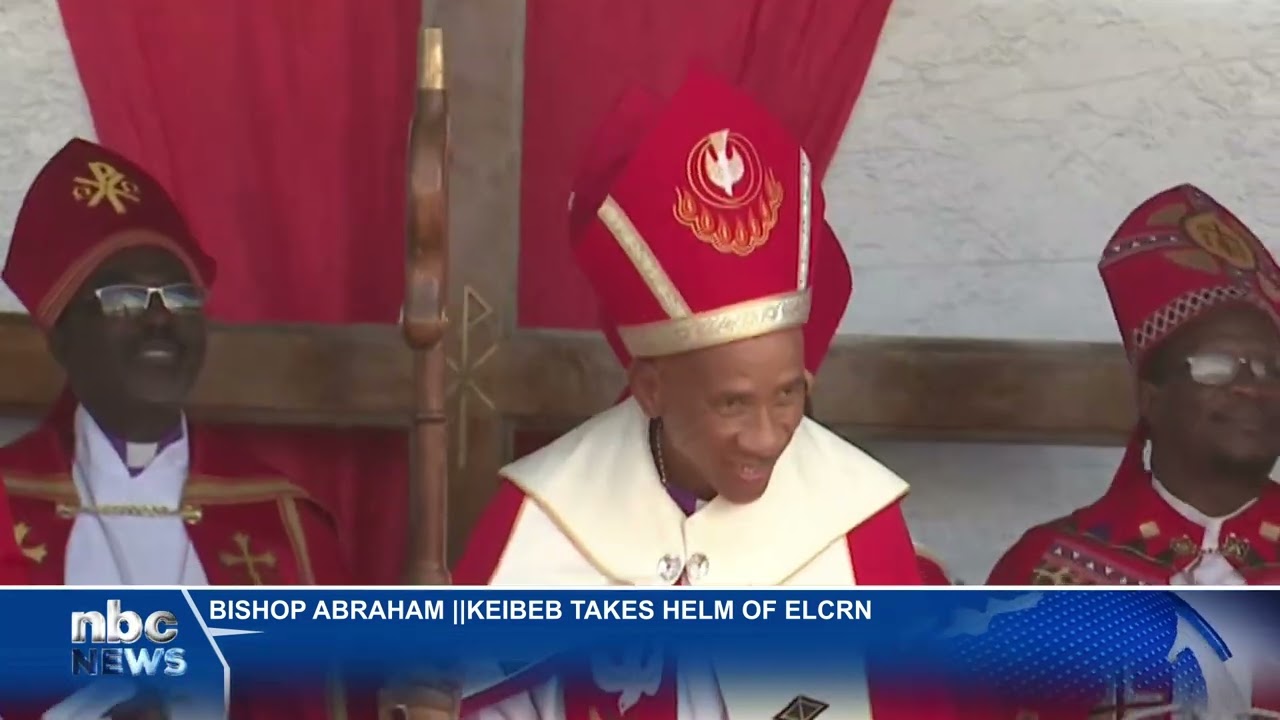 ELCRN consecrates Bishop Abraham ||Keibeb in Okahandja - nbc