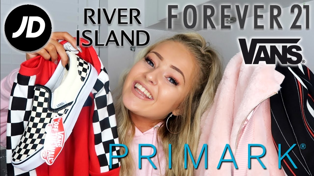 HUGE HAUL MARCH 2018| PRIMARK, FOREVER 21, RIVER ISLAND, ZARA, JD AND VANS