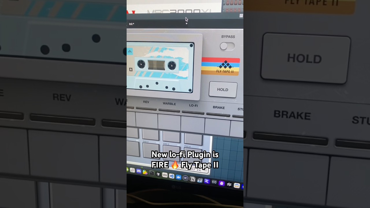 New lo-fi Plugin is FIRE 🔥 Fly Tape II