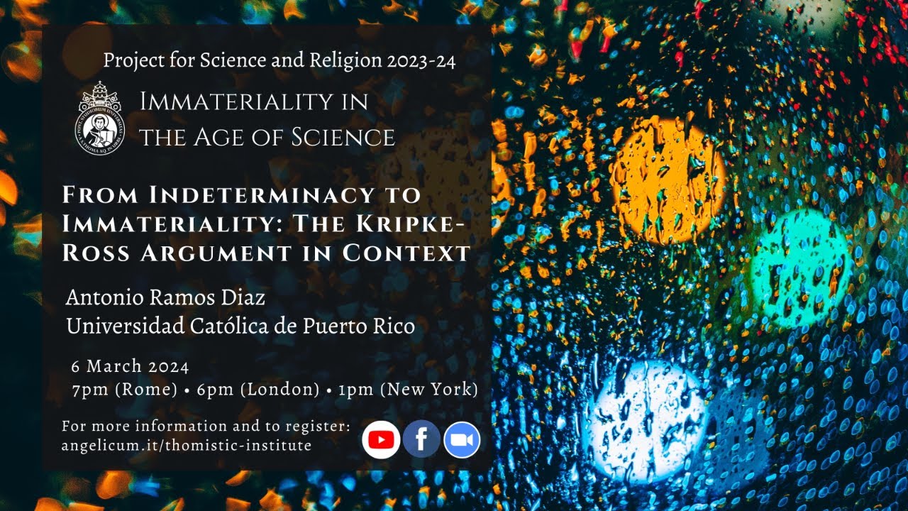 From Indeterminacy to Immateriality: The Kripke-Ross Argument in Context
