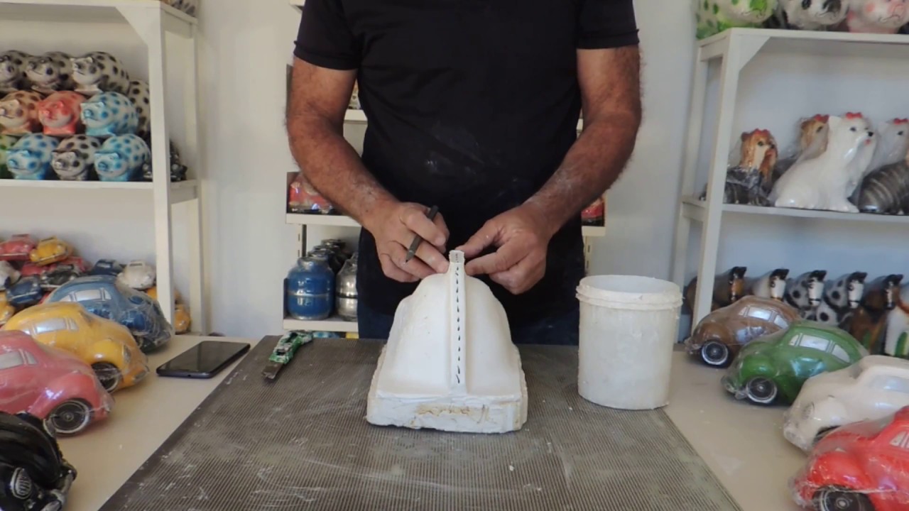 FAÇA - VC - MESMO MOLDE DE SILICONE ( COFRE FUSCÂO. Pt. 2/3 )