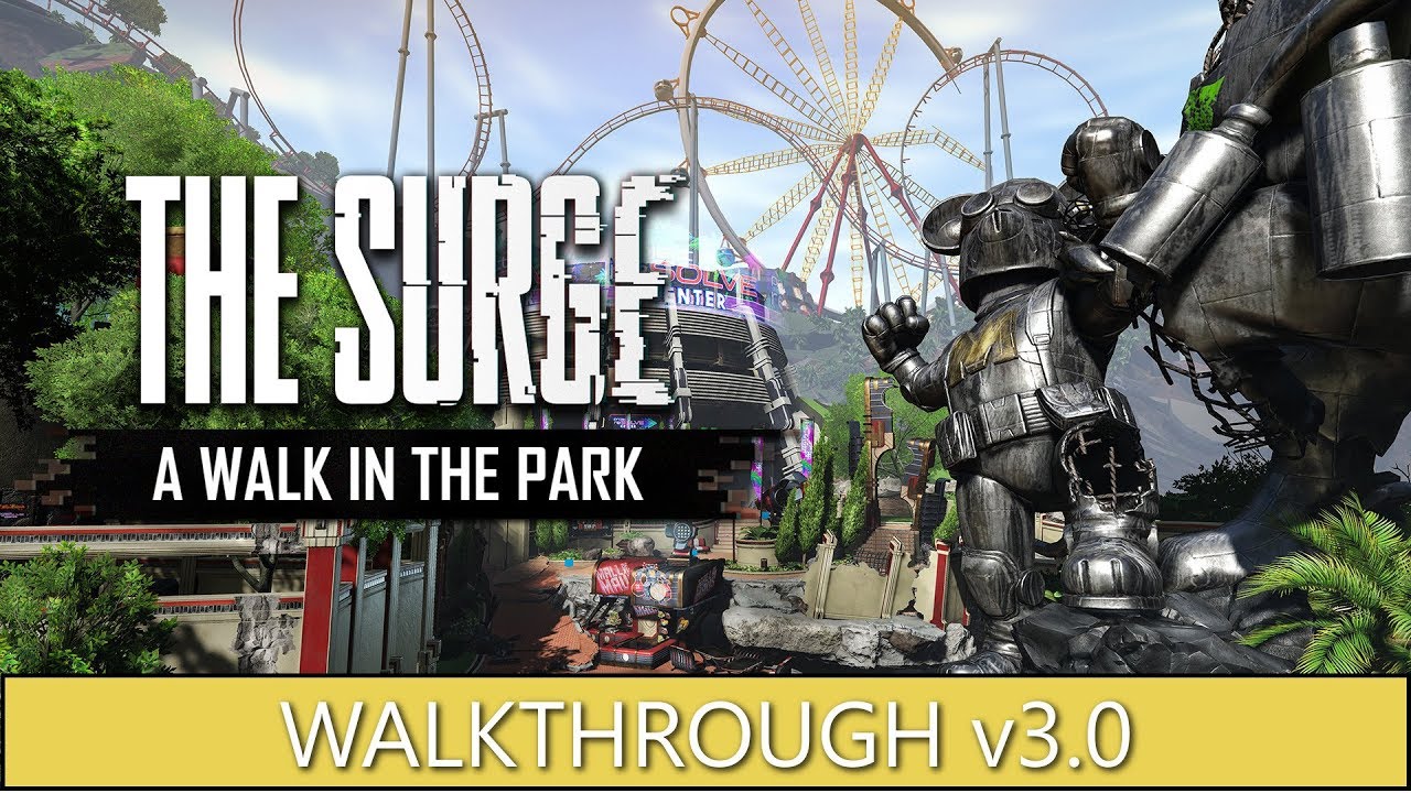 The Surge: A Walk in the Park Walkthrough - Part 3 - Search and Rescue, Carbon Cat vs. Iron Maus