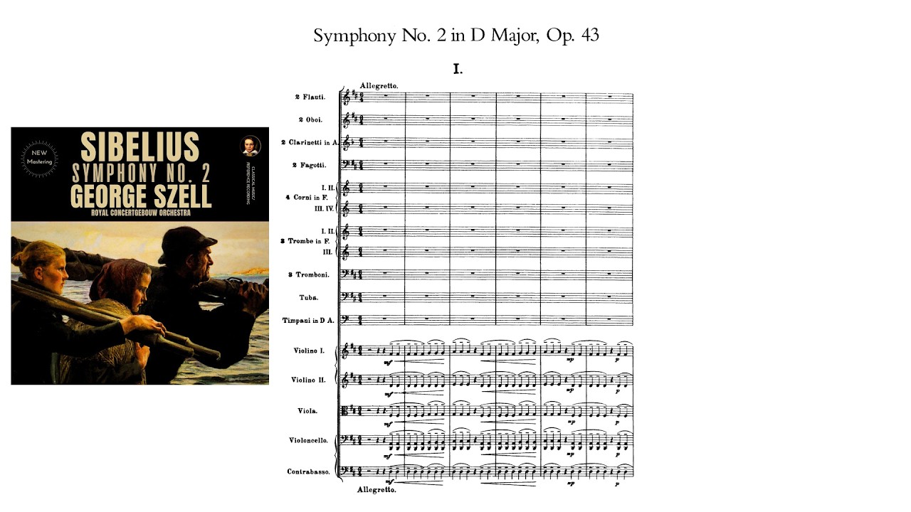 Sibelius: Symphony No. 2 in D major, Op. 43 (with Score)