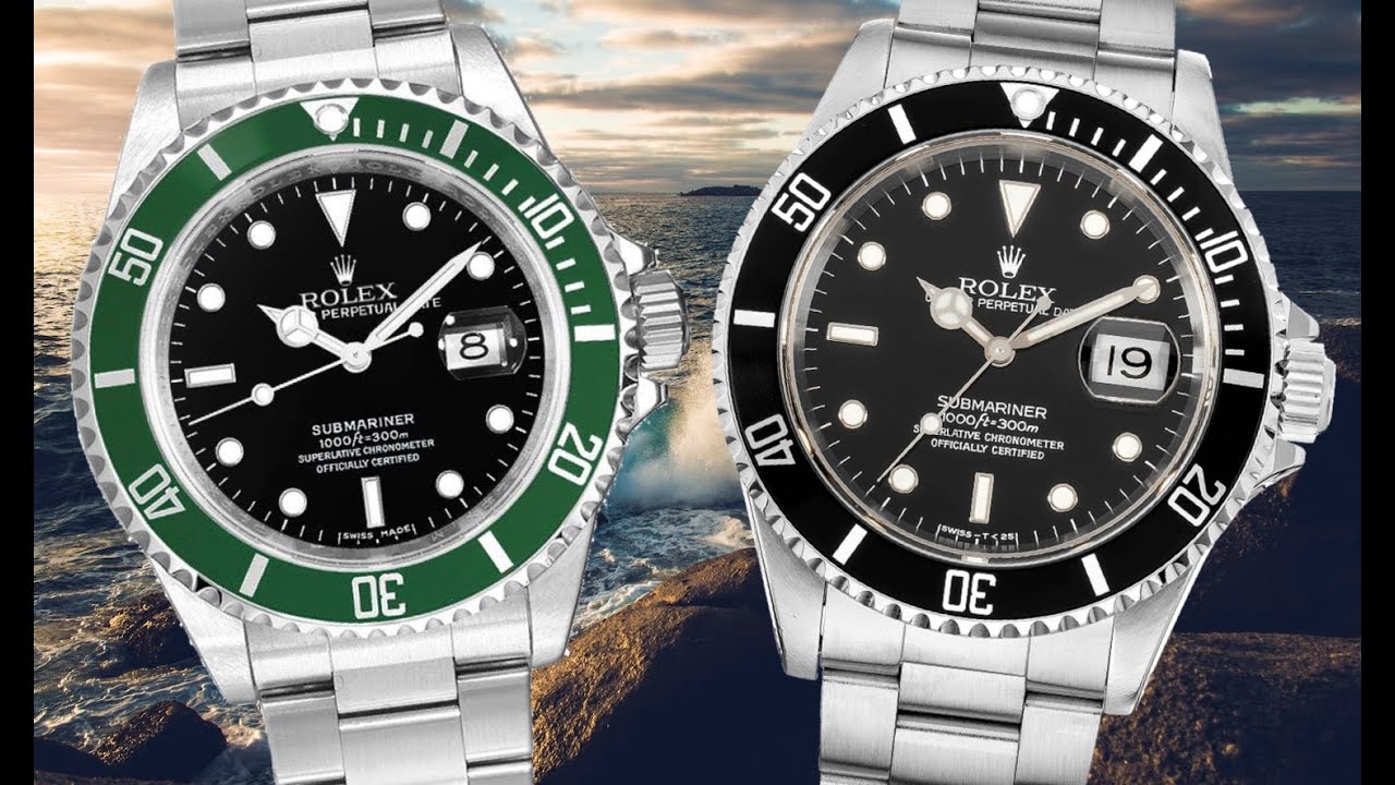 WHAT'S THE DIFFFERENCE?: Rolex Submariner 16610LV 