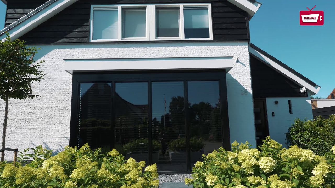De stijlvolle tuin met strakke lijnen en grijstinten | Inspiratietuin TuinVisie
