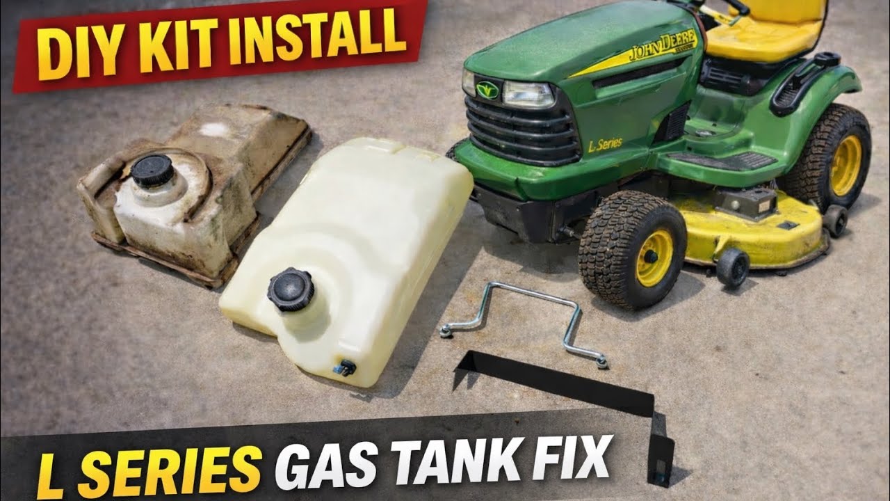 DIY Gas Tank Replacement John Deere L Series Kit