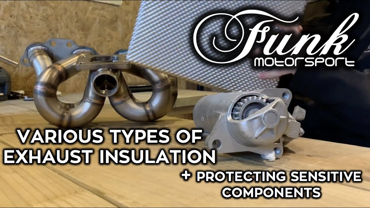 Various Heat Insulation products for your exhaust system.