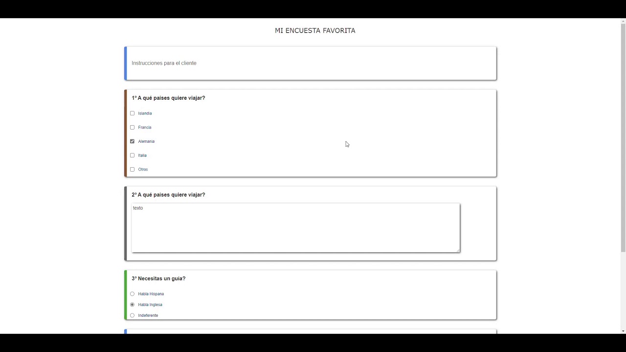 Envía Encuestas a tus clientes de forma automatizada. Fideliza con l modulo de encuestas de Siturweb