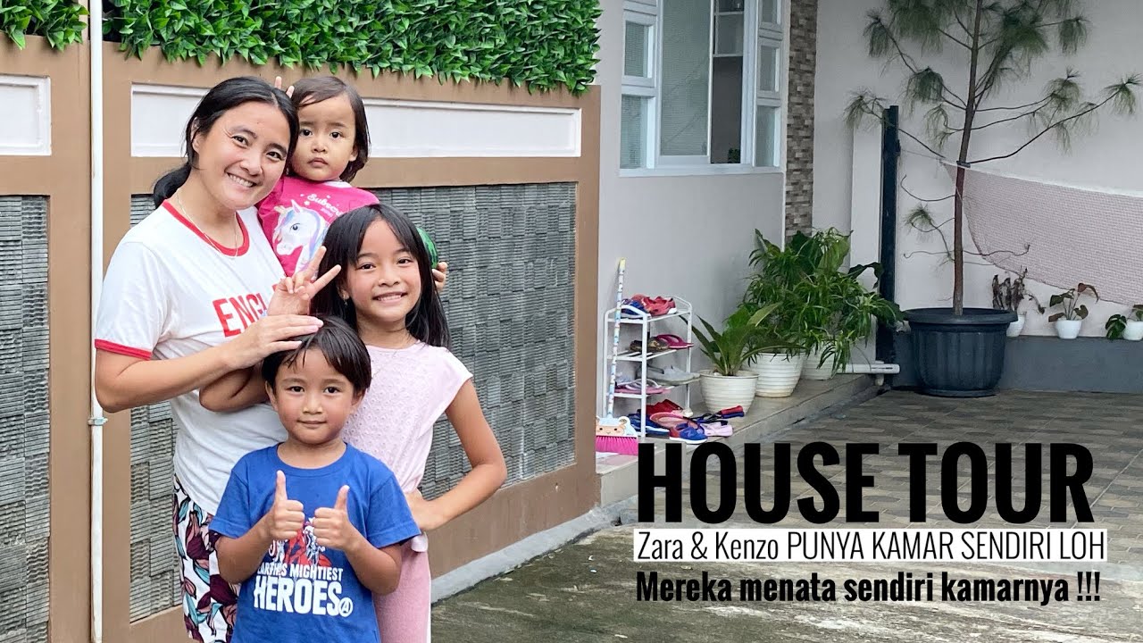 HOUSE TOUR Part 1 | Intip isi Kamar Zara dan Kenzo !!!