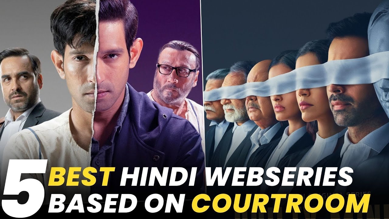 Top 5 Best Hindi Courtroom Drama Web Series | Top Courtroom Web Series | Best Legal Drama on OTT