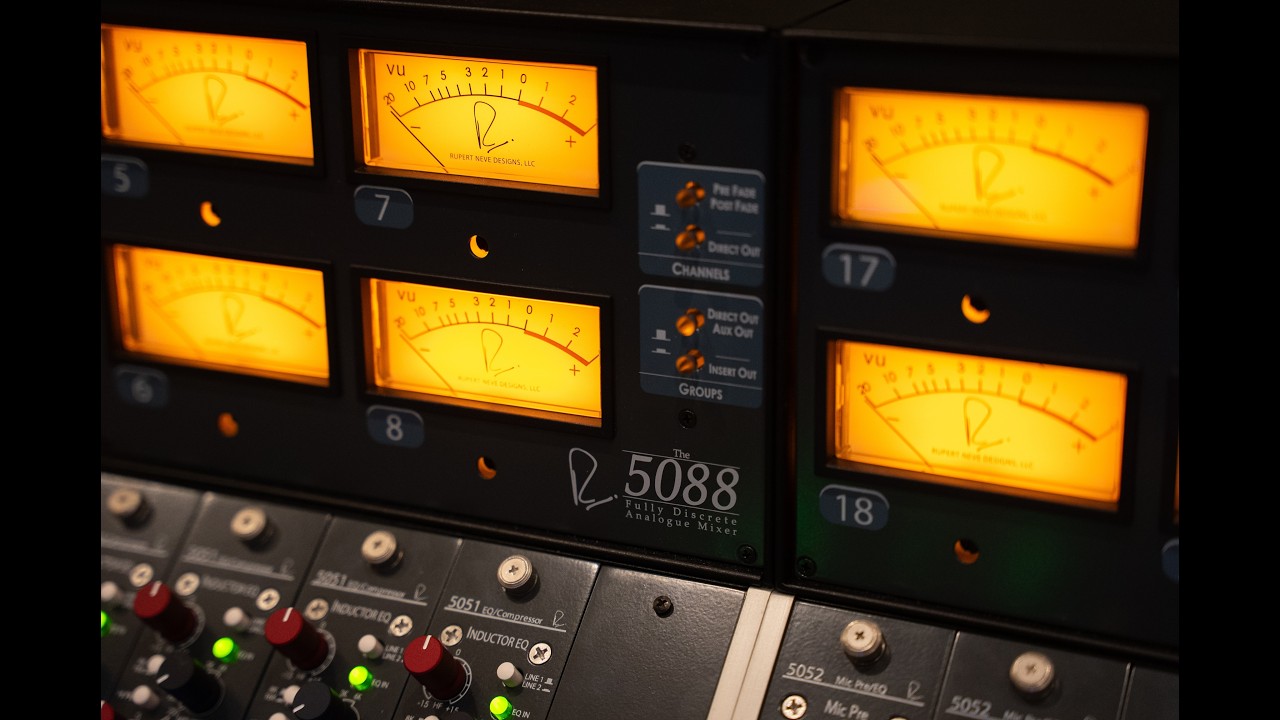 Installing a Rupert Neve Designs 5088 Console at Kore Recording Studios, UK.