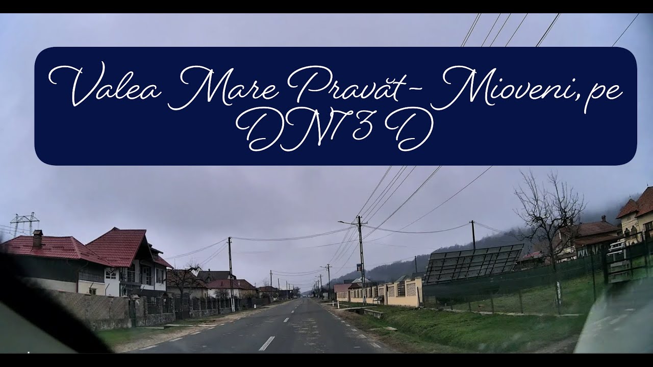 Valea Mare Pravăț - Mioveni, pe DN 73 D
