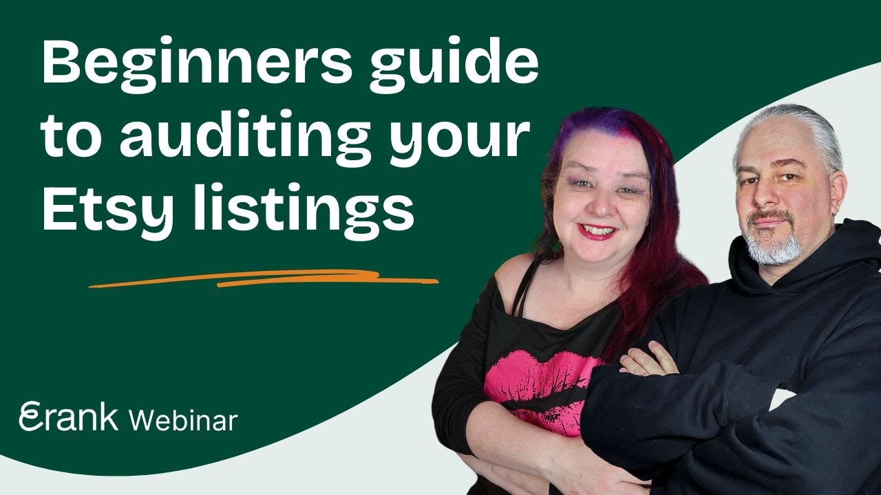 The Beginners Guide to eRanks Listing Audit Tool. eRank Live Webinar