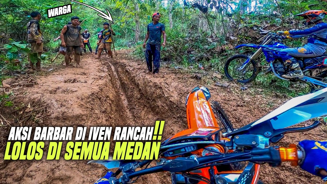 aksi BARBAR 2RIDER DI RANCAH CIAMIS JAR2 prat#1