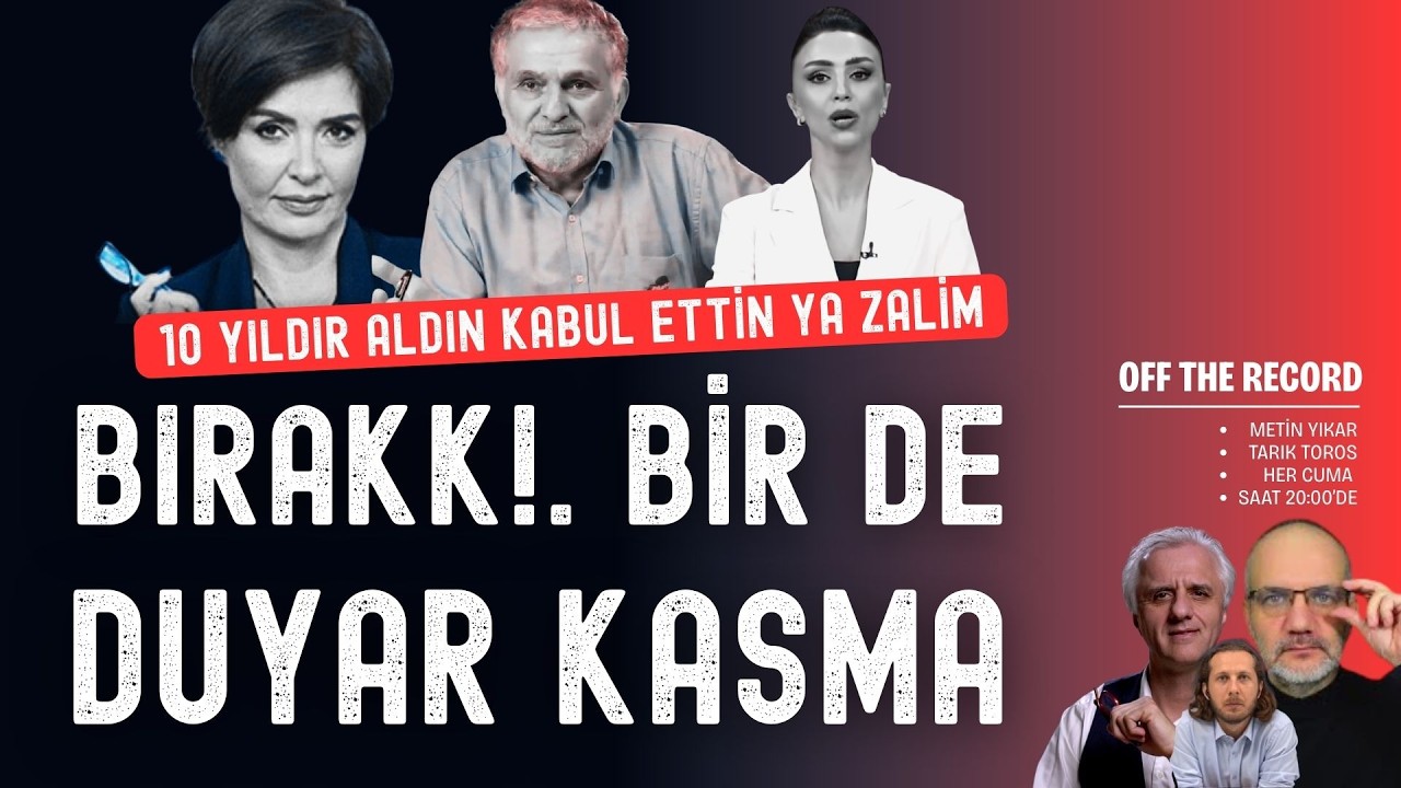 Bırak!. Bir de duyar kasma.. 10 yıldır aldın kabul ettin ya zalim! | Off The Record #ruşençakır #cnn