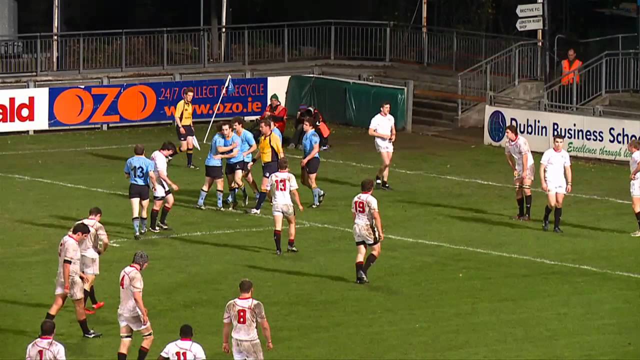 Irish Rugby TV: Trinity College v UCD Highlights