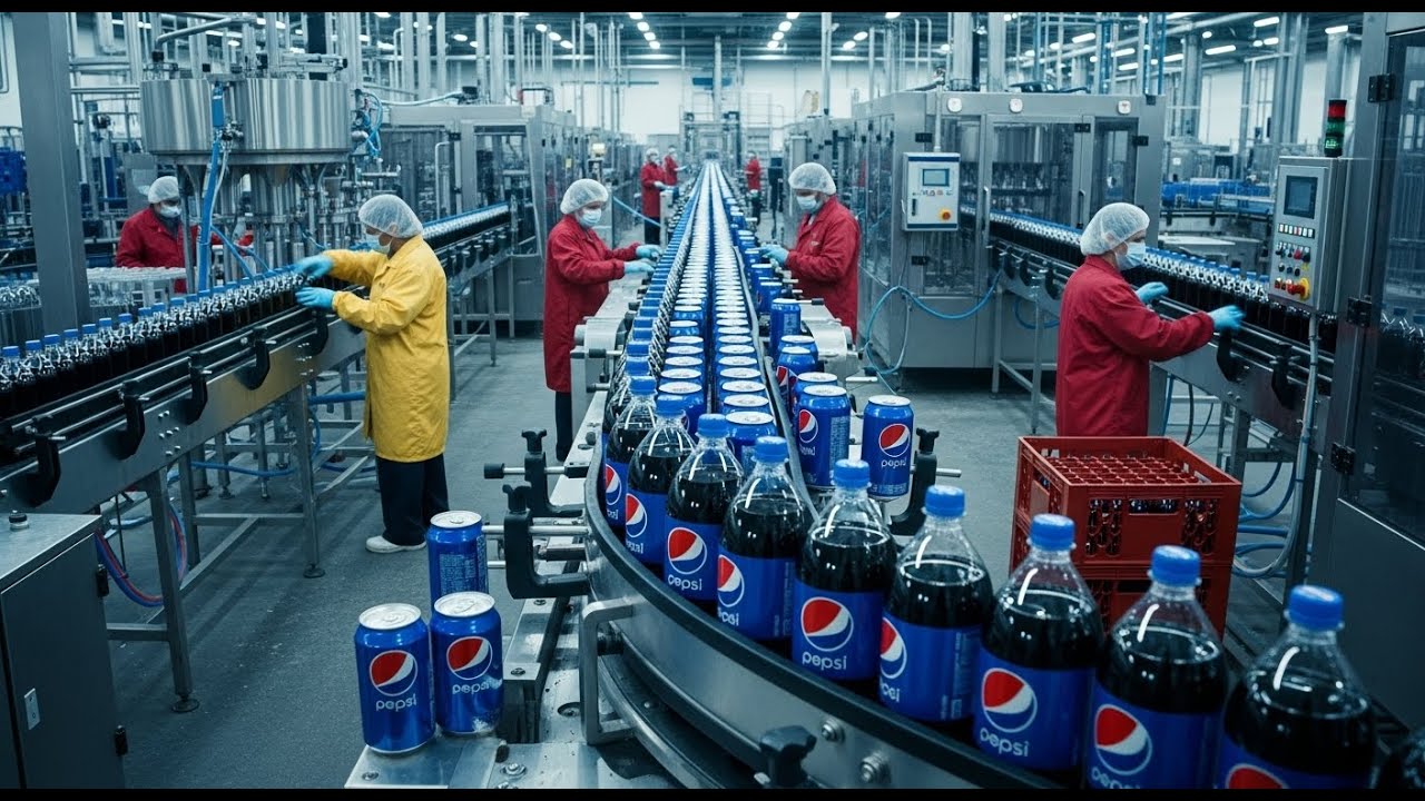 Inside Pepsi’s Hidden Factory | The Full Process They Never Show You!