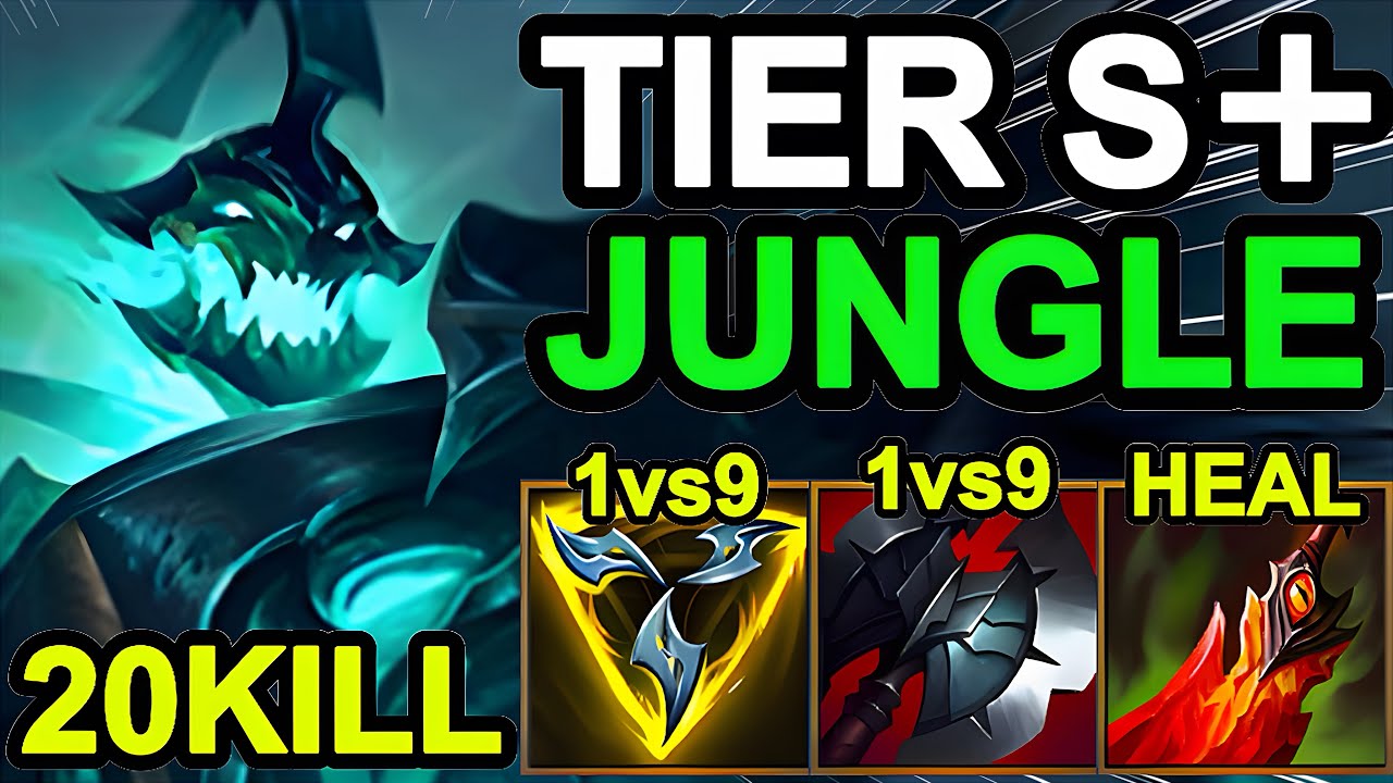Wild Rift China Hecarim Jungle - Broken Solo Carry Champion - Sovereign Solo Rank Gameplay