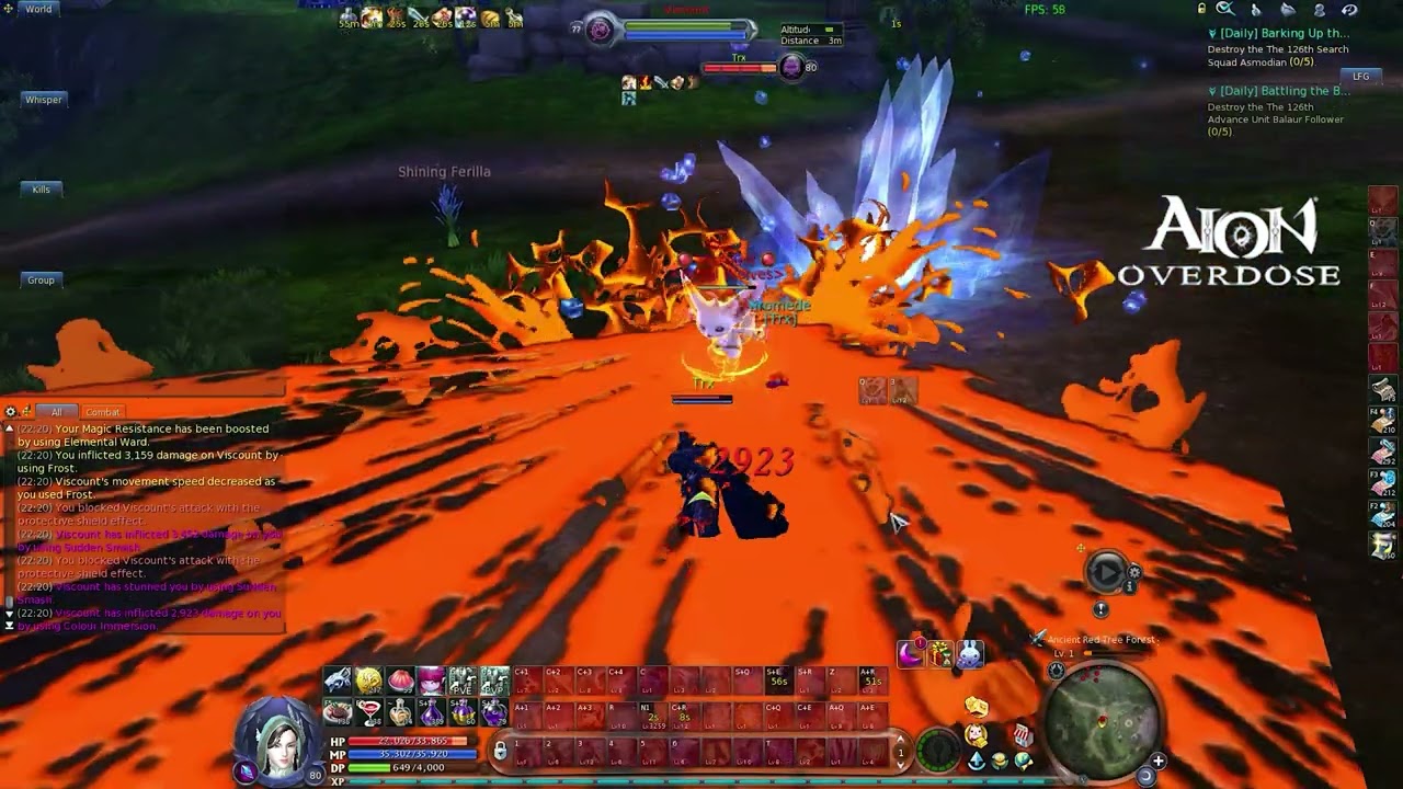 Aion Overdose 7.7 Sorcerer PVP | Trx