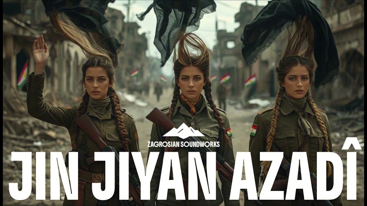 JİN JİYAN AZADİ  - Kurdish Sessions Folk Song to Ethno Deep House Mezopotamia l Zagrosian Soundworks