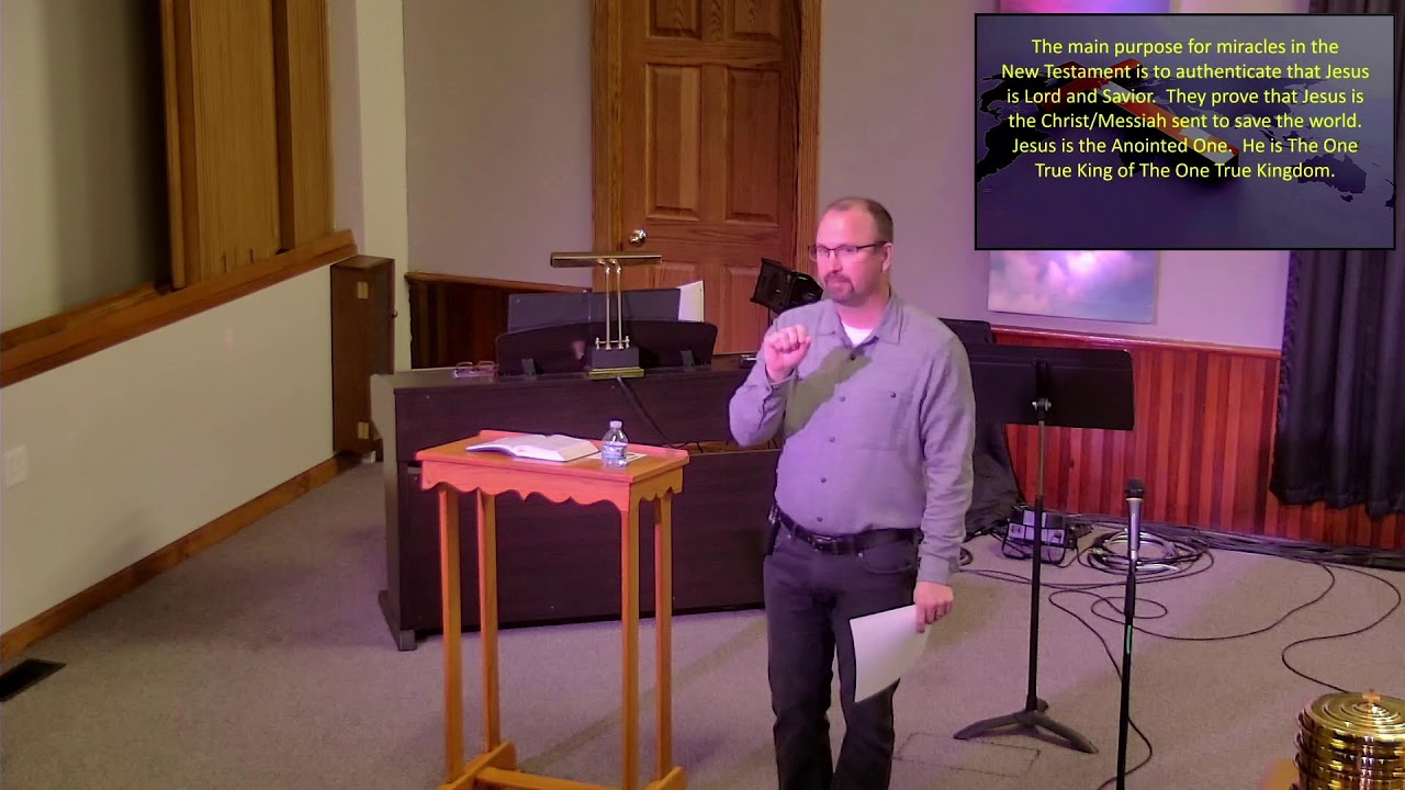 1-18-2026 First Service - Tower Hill Christian Church