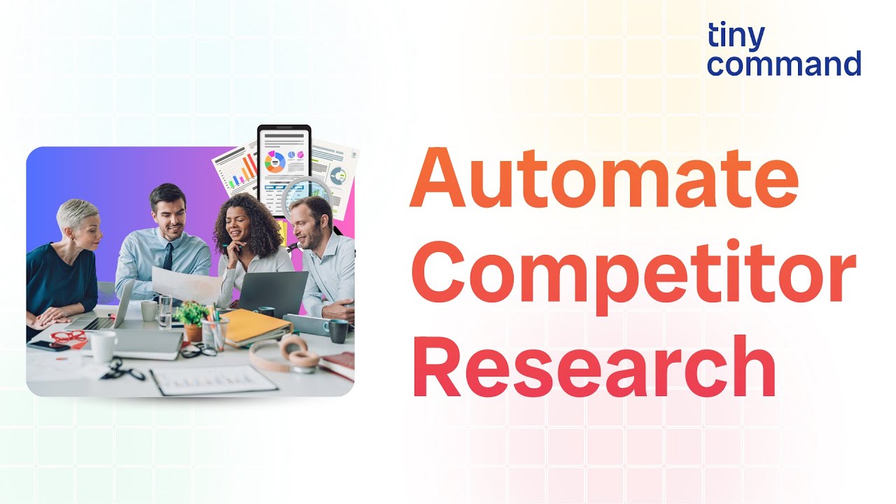 Find Competitors, Enrich Data, and Benchmark with AI | TinyCommand Workflow