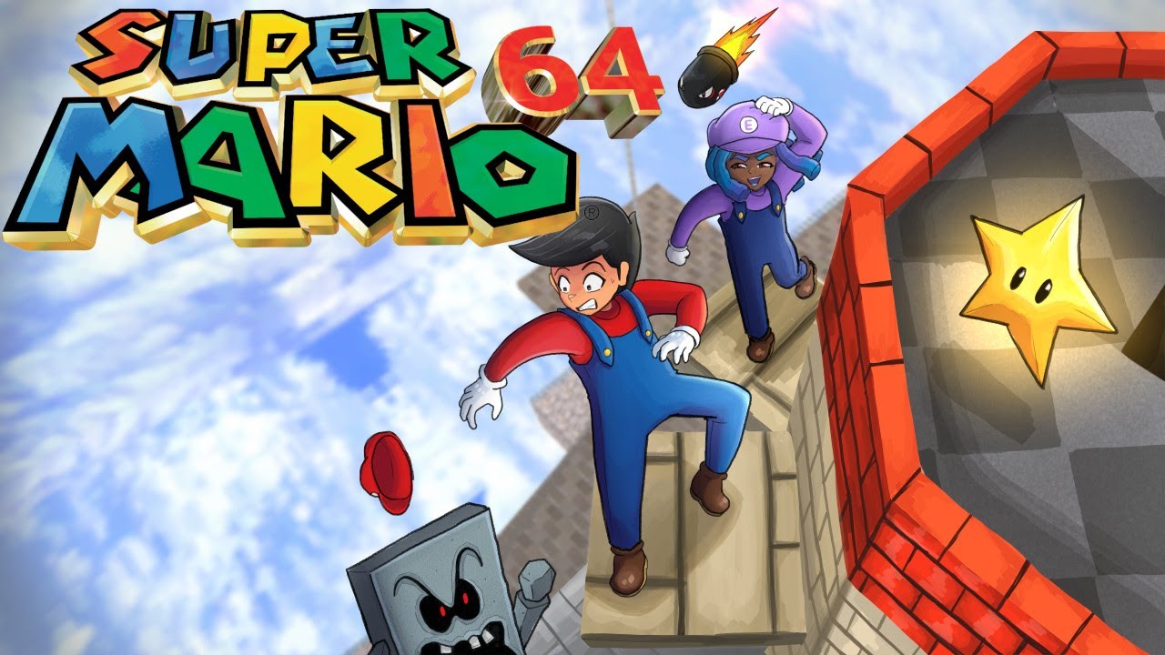 Dear Mario Please Come To The Castle I Baked You A Cake! |Super Mario 64 Co-Op