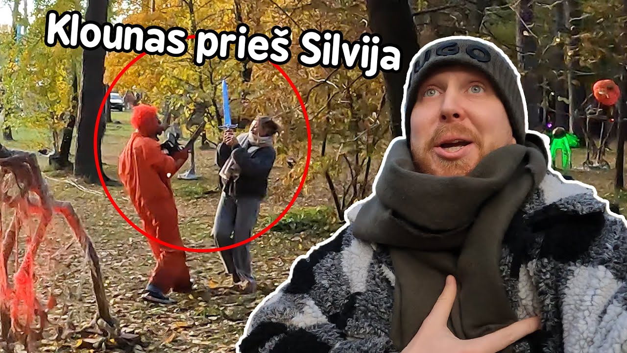 PATS BAISIAUSIAS SIAUBO PARKAS 🎃🎃🎃 | Artūras ir Silvija | Pildyk