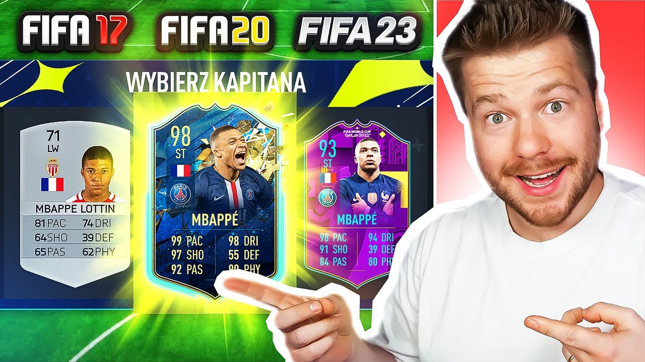 ZROBIŁEM DRAFT z MBAPPÉ w KAŻDEJ FIFIE!