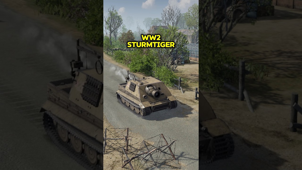 German WW2 Sturmtiger 🔥 #calltoarms #warthunder #wwii